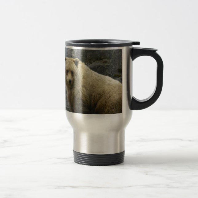 Natur för öde för björnAlaska djur Resemugg (Höger)