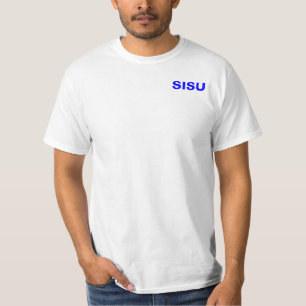 Natur för SISU-toppar~ & ande av det T-shirt