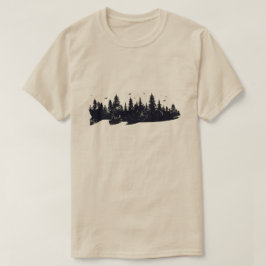 Natur Forest Silhouette T-Shirt