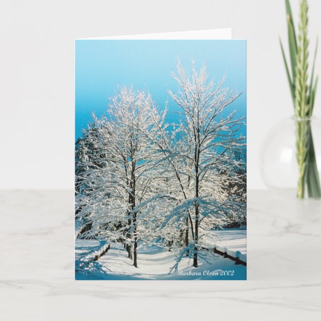 Natur: Full av gudomlighet Walden Pond Helgkort (Framsida)