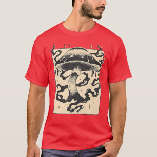 Natur Goth Fairy Grunge Cottagecore Witchy Mushroo T Shirt