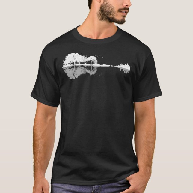 Natur Guitar Classic T-Shirt (Framsida)