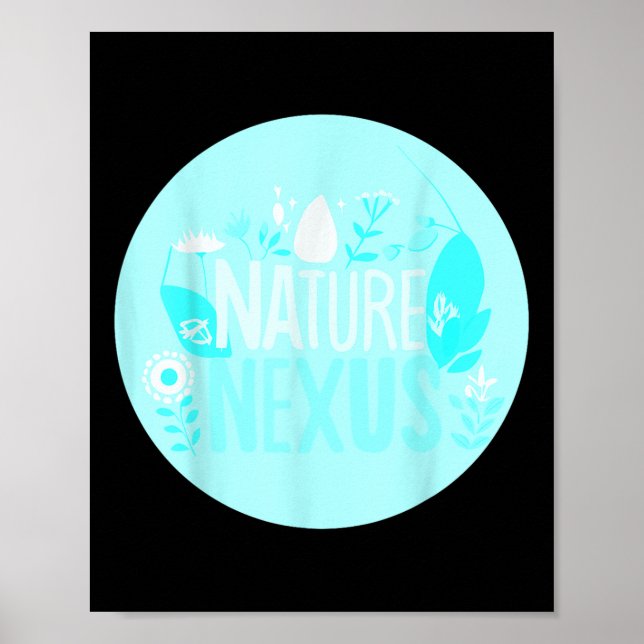 Natur - Harmonisk natur för miljön P Poster (Framsidan)
