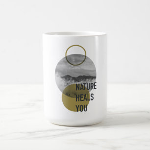 Natur hedrar dig kaffemugg