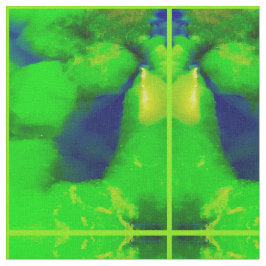 Natur i gröna bakverk 2 i Lime Tyg