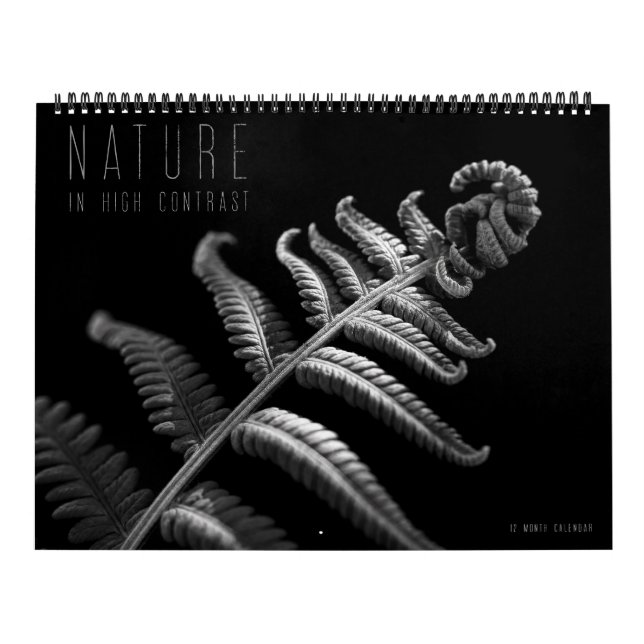 Natur i hög kontrast kalender (Omslag)
