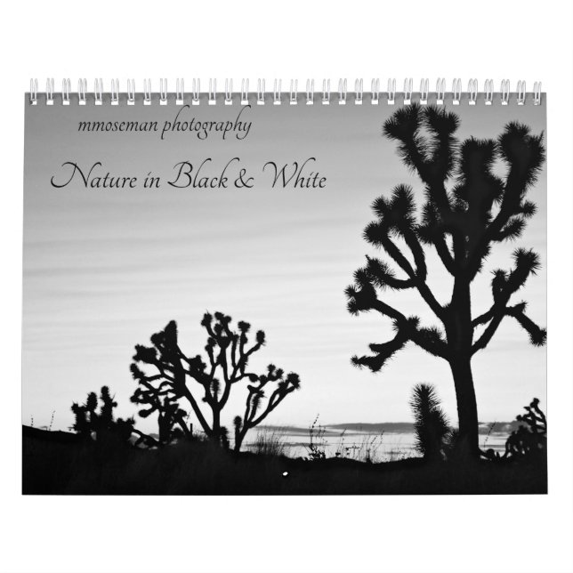 Natur i svartvitt kalender (Omslag)