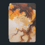 Natur iPad Mini Skydd<br><div class="desc">Denna sjudande abstrakt fångar naturens kärna i rörelse, blandar rikens skuggor av bränd orange, djupbrun och guldbrun gult i en flytande, snurrande sammansättning. Biet väcker känslan av att höst löv fångas i en varm bryggsäck, med ömtåligt svart linjer som liknar obart grenar väver genom flödet. Det är ett dynamiskt firande...</div>