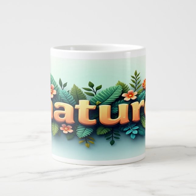 Natur  jumbo mugg (Framsidan)