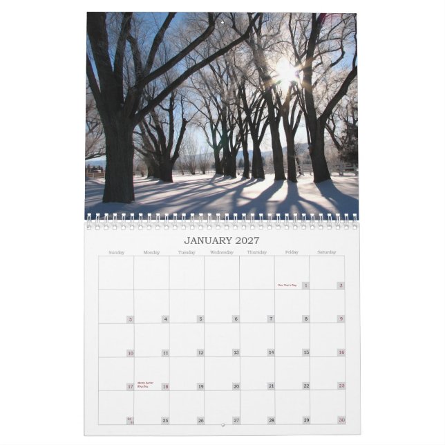 Natur - kalender 2010 (Jan 2027)
