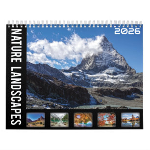 Natur Landskap 2026 Kalender
