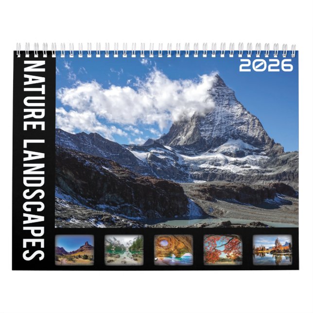 Natur Landskap 2026 Kalender (Omslag)