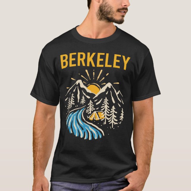 Natur Landskap Berkeley T Shirt (Framsida)