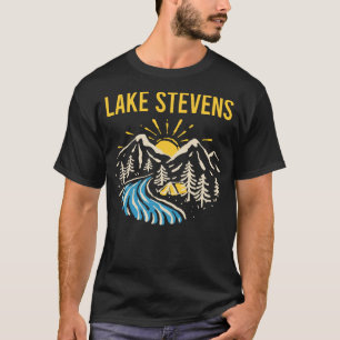 Natur Landskap Lake Stevens T Shirt