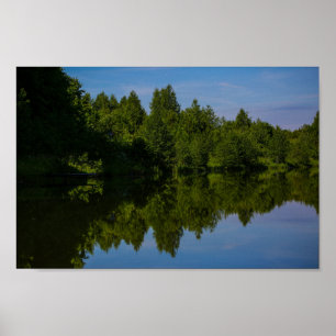 Natur Landskap Landsbygd Utsikt Sjön Gammal Pir Poster