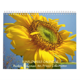 Natur Landskaps Kalendrar Solrosor Solros Kalender