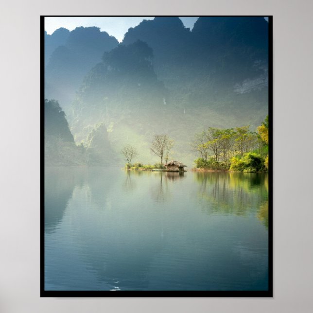 Natur Landskapsaffisch Poster (Framsidan)
