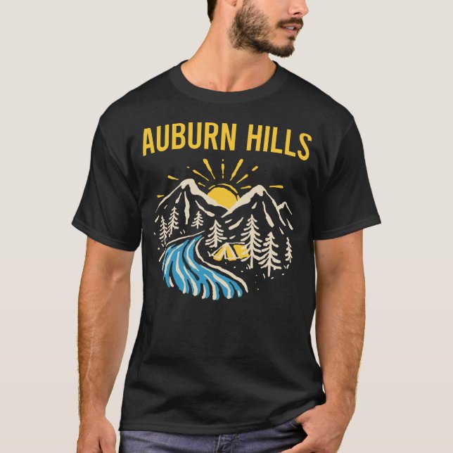 Natur liggande Auburn T Shirt (Framsida)