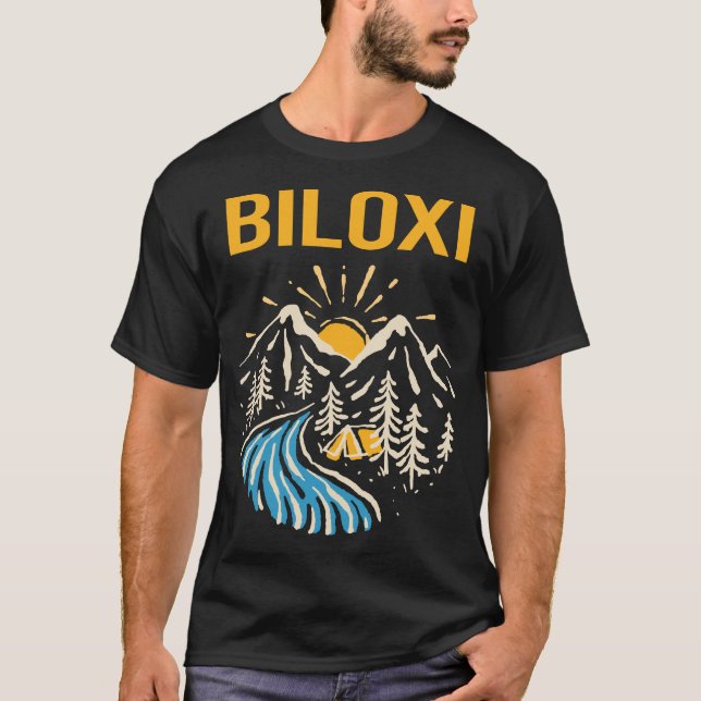 Natur liggande Biloxi T Shirt (Framsida)