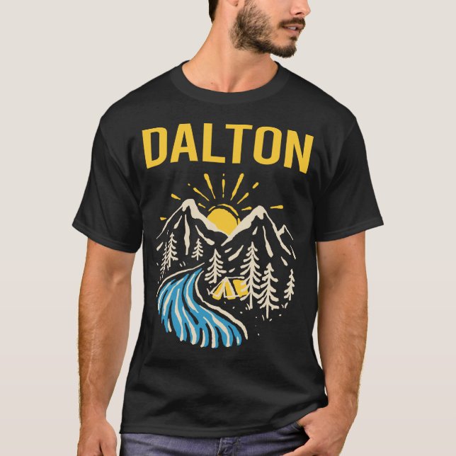 Natur liggande Dalton T Shirt (Framsida)