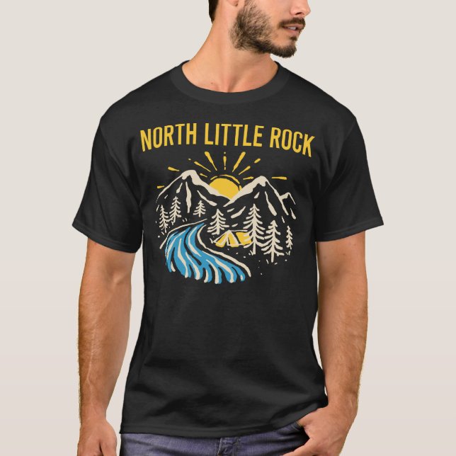Natur liggande norr Little Sten T Shirt (Framsida)
