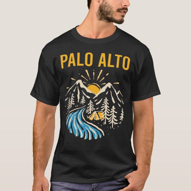 Natur liggande Palo Alto T Shirt (Framsida)