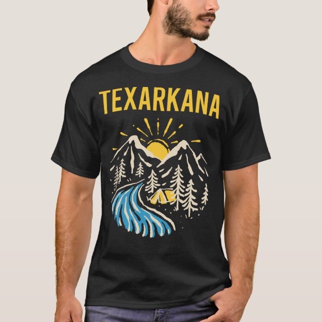 Natur liggande texarkana t shirt (Framsida)