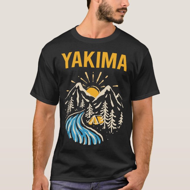 Natur liggande Yakima T Shirt (Framsida)