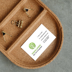 Natur-Logotyp Stiliserad modern Logotyp Visitkort