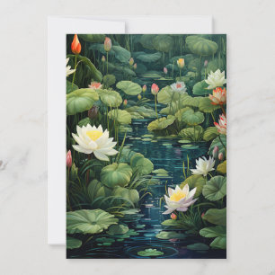 Natur Lotus Vatten Lily Pond Ligcape Meddelande