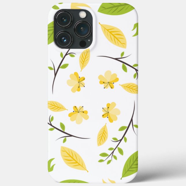 Natur Mönster Löv Ritning Skiss Blommor   (Baksida)