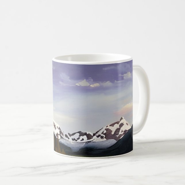 Natur - Norge konst Kaffemugg (Framsida höger)