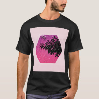 Natur och geometri - Löv vid soluppgången T Shirt