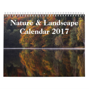 Natur- och landskapsfoto 2017 kalender