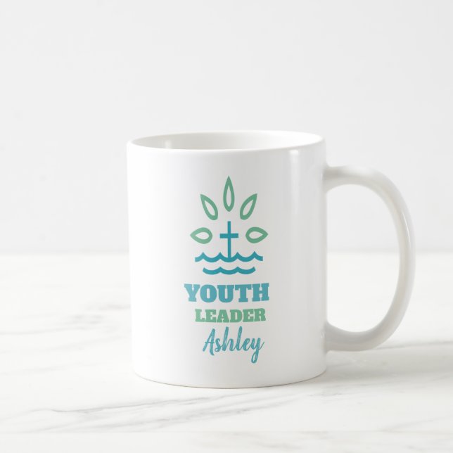 Natur - Personlig Ungdomsledarens pastor Kaffemugg (Höger)
