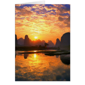 Natur Scene II Hälsningskort