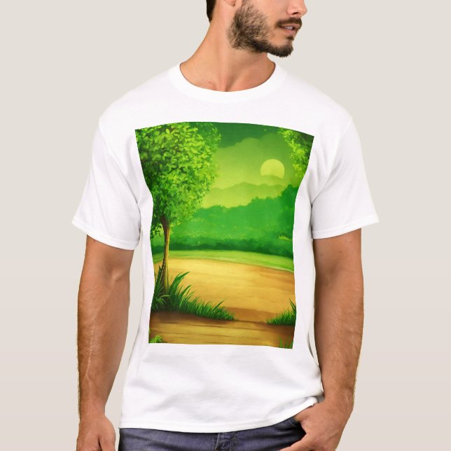 Natur T Shirt (Framsida)