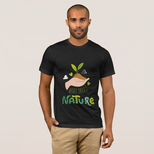 natur t shirt (Hel framsida)