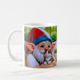 Natur Tomte Katt Kaffemugg