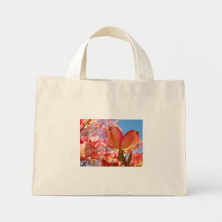 Natur Tote väskor gåvor Rosa Dogwood Träd Blommor