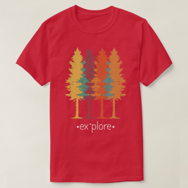 Natur träd t shirt (Design framsida)