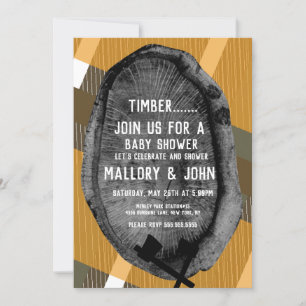 Natur Trail Skogen Äventyr Lumbarjack Fall Inbjudningar