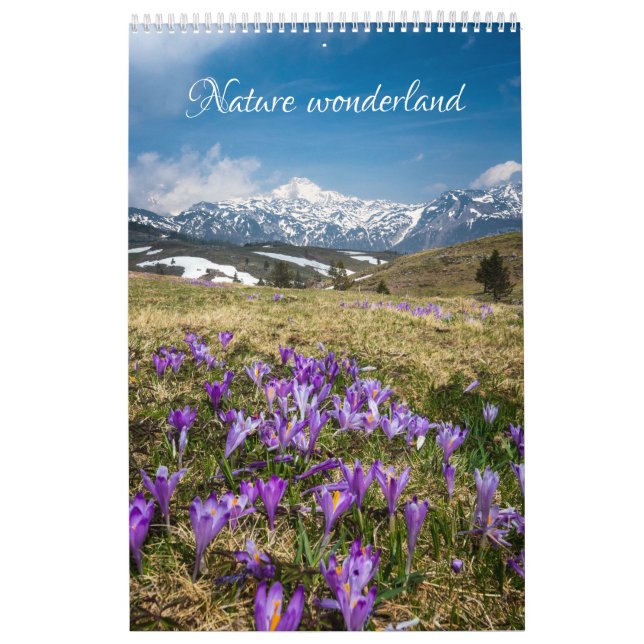 Natur under 2023-kalender kalender (Omslag)
