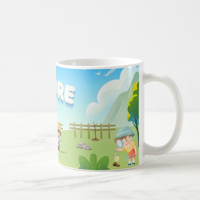 Natur Utforskning Dag Kaffemugg (Höger)