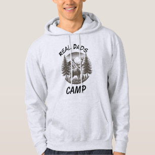 Natur utomhus Grått Real Pappor PERSONALIZE Hoodie