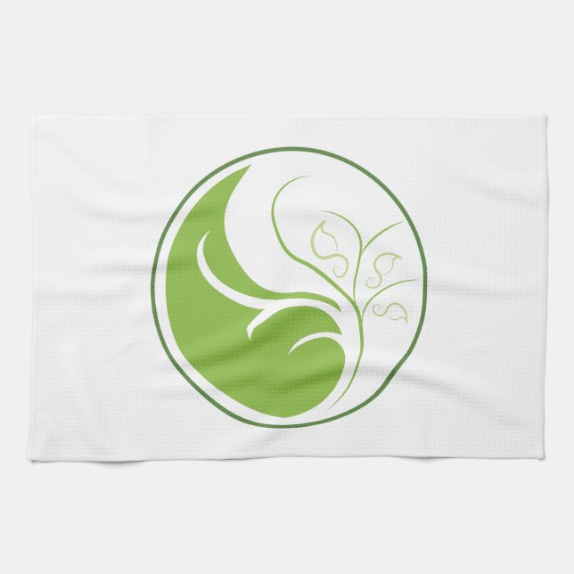 Natur Yin Yang Kökshandduk (Horisontell)
