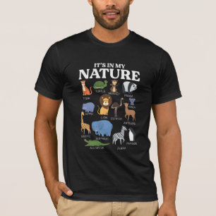 Natur Zoo African Animal Safari Future Zookeeper T Shirt
