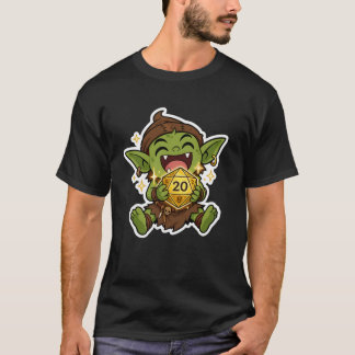Natural 20 Dice Goblin T Shirt