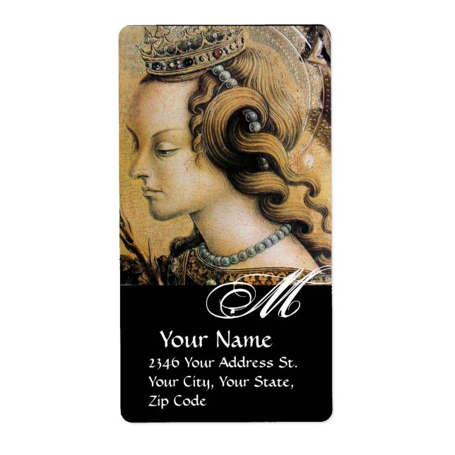 NATURAL BEAUTY & JEWELRY MONOGRAM Black pearl Fraktsedel (Framsidan)