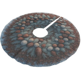 Natural Bedding Julgransmatta Borstad Polyester